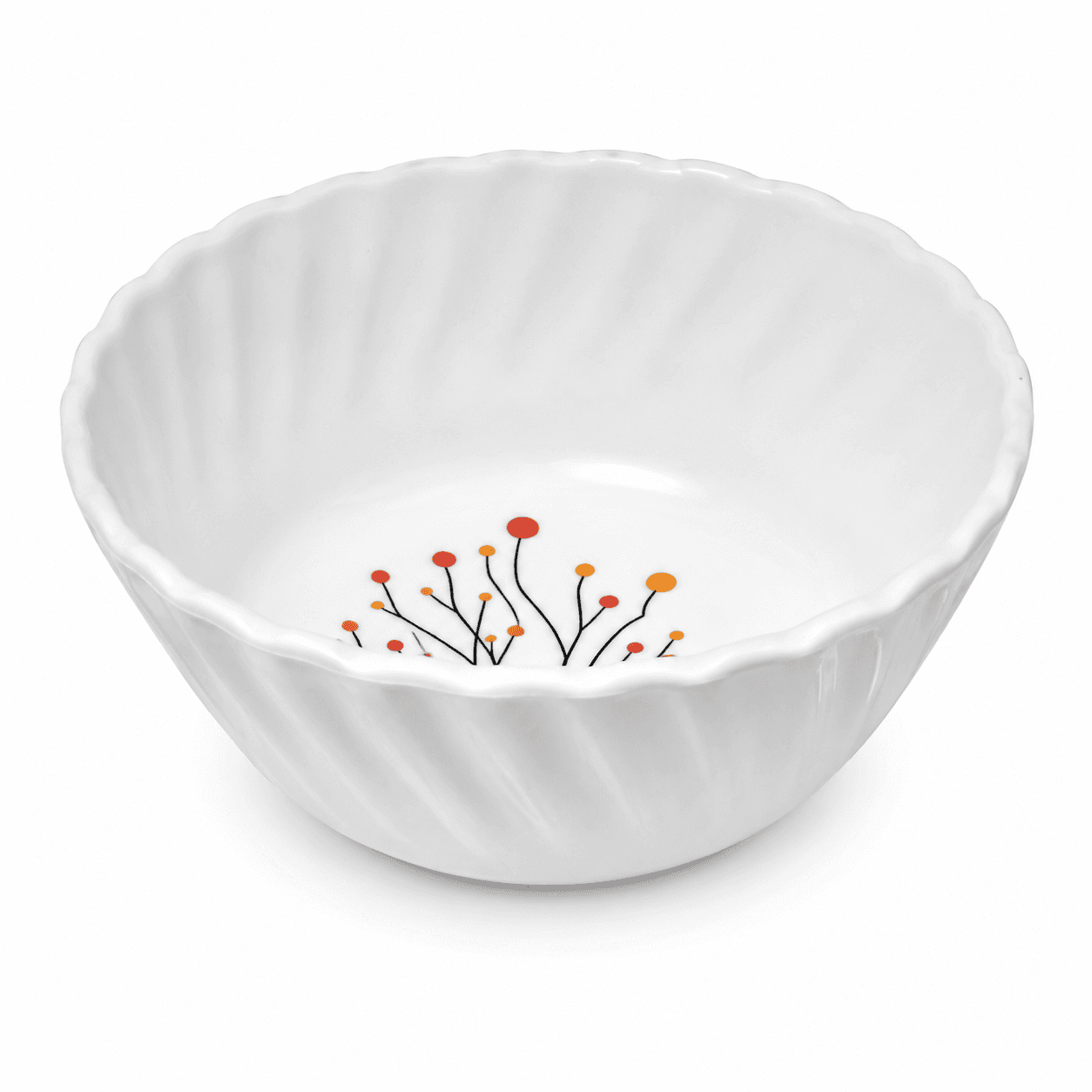 Melvio Autumn Bloom melamine bowl – food grade BPA free dinnerware India